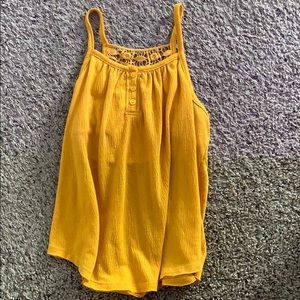 Yellow tank top